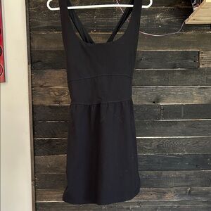 Black Comfort Dress with built in shorts